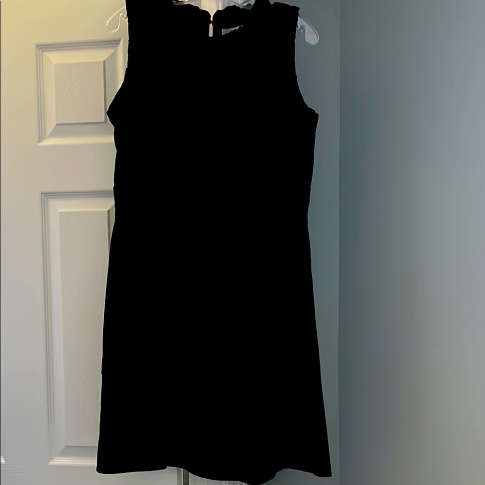 LOFT Black Sleeveless Mini Dress